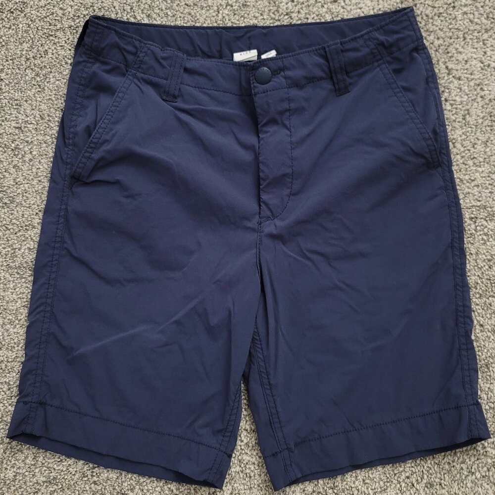 Gap Kids Navy Blue Shorts uniform Size 10 Husky Adjustable Waist